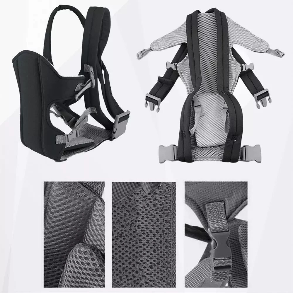 Adjustable Infant Baby Carrier Wrap Sling Hip Seat Newborn Backpack Breathable
